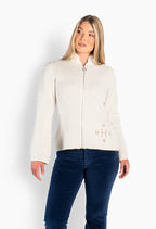 Hést Filippa Zip Jacket Vanilla Ice1