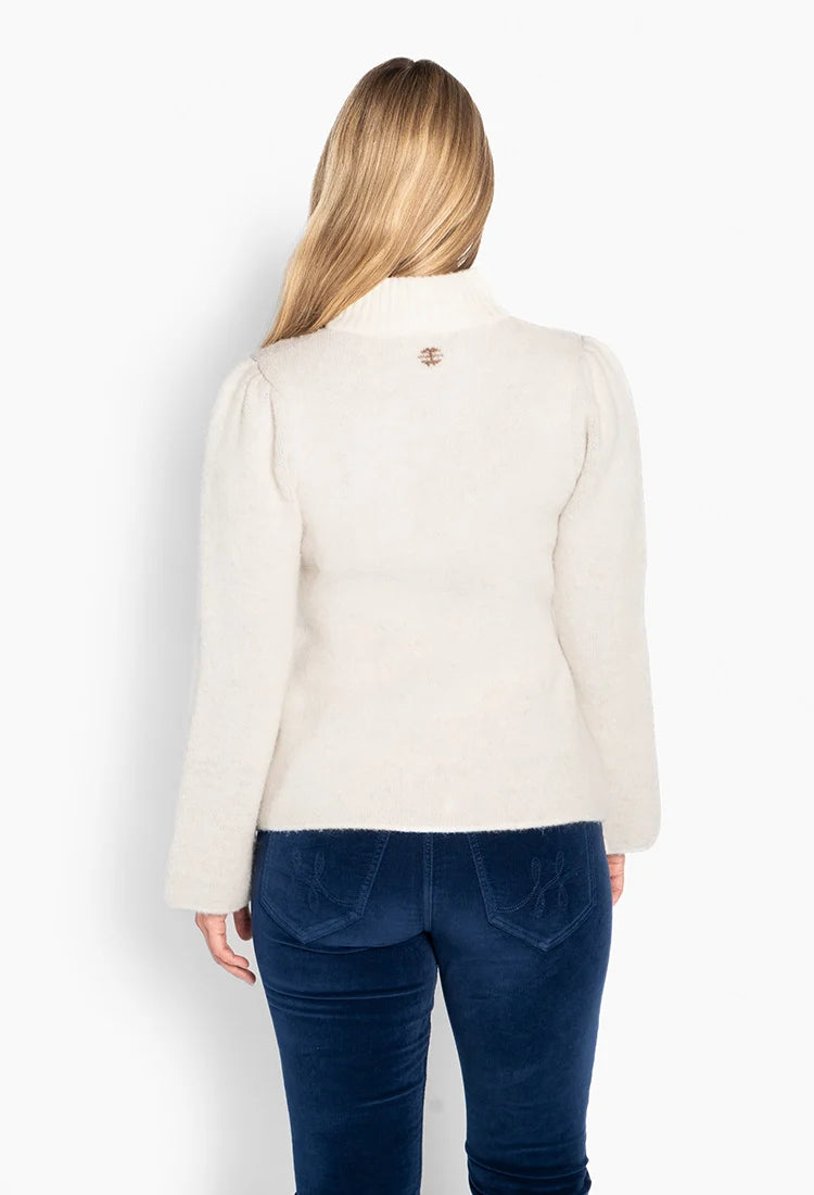 Hést Filippa Zip Jacket Vanilla Ice1