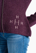 Hést Filippa Zip Jacket Potent Purple du ta m