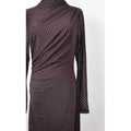 Mesh Bdress w DOTS - Brown