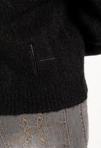 Hést Pernille Short Cardigan Jet Black