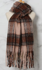 Classic Fluffy scarf w 10% wool