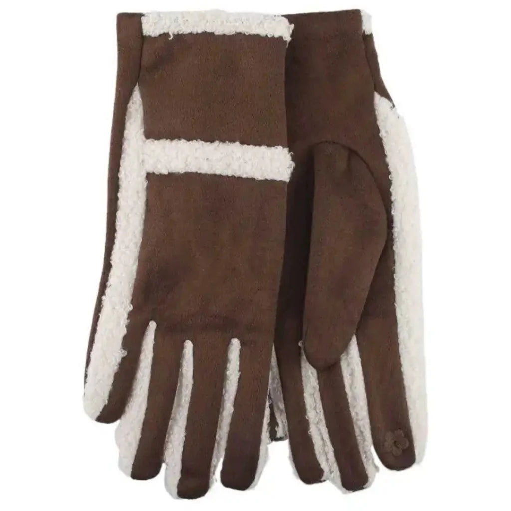 Soft Glove with IPHONE Touch - Choco